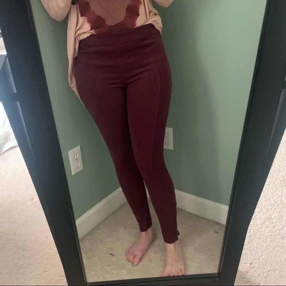 Express Suede Contour Fit Leggings